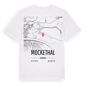 Mockethal karta t-shirt – ekologisk bomull t-shirt från Pinshirt