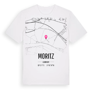 Moritz karta t-shirt – ekologisk bomull t-shirt från Pinshirt