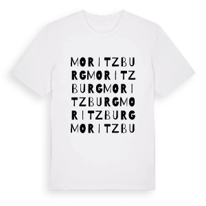 Moritzburg ordlek t-shirt – ekologisk bomull t-shirt från Pinshirt