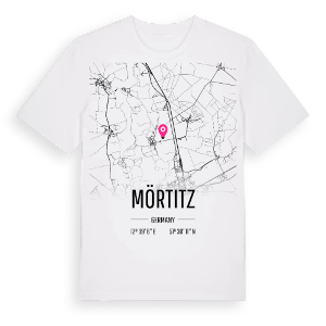 Mörtitz karta t-shirt – ekologisk bomull t-shirt från Pinshirt