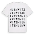 Mulkwitz ordlek t-shirt