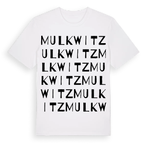 Mulkwitz ordlek t-shirt – ekologisk bomull t-shirt från Pinshirt