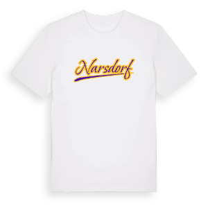 Narsdorf baseball t-shirt – ekologisk bomull t-shirt från Pinshirt
