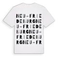 Neu-Friedeburg ordlek t-shirt