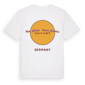 Neu-Jeßnitz - Nowa Jaseńca cirkel t-shirt – ekologisk bomull t-shirt från Pinshirt