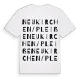 Neukirchen/Pleiße ordlek t-shirt