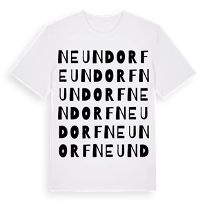 Neundorf ordlek t-shirt – ekologisk bomull t-shirt från Pinshirt