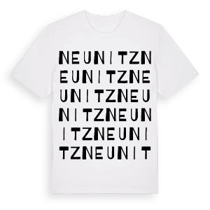 Neunitz ordlek t-shirt – ekologisk bomull t-shirt från Pinshirt