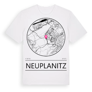 Neuplanitz t-shirt – ekologisk bomull t-shirt från Pinshirt