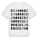 Neusorge ordlek t-shirt