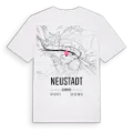 Neustadt karta t-shirt