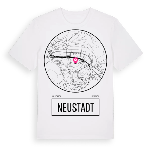 Neustadt t-shirt – ekologisk bomull t-shirt från Pinshirt