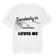 Någon i Niedervogelgesang älskar mig t-shirt