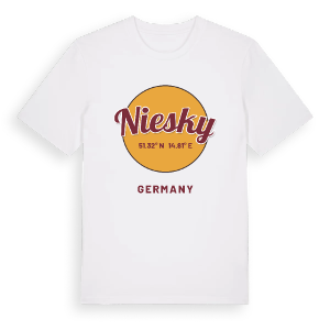 Niesky cirkel t-shirt – ekologisk bomull t-shirt från Pinshirt
