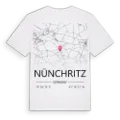 Nünchritz karta t-shirt