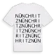 Nünchritz ordlek t-shirt