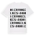 Obervogelgesang ordlek t-shirt