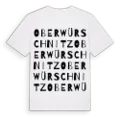 Oberwürschnitz ordlek t-shirt