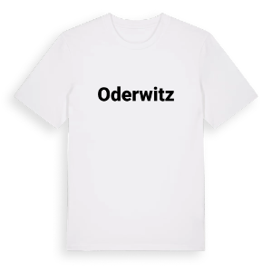 Oderwitz fetstil t-shirt – ekologisk bomull t-shirt från Pinshirt