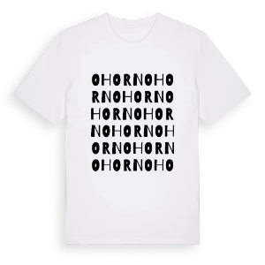 Ohorn ordlek t-shirt – ekologisk bomull t-shirt från Pinshirt