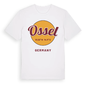 Ossel cirkel t-shirt – ekologisk bomull t-shirt från Pinshirt