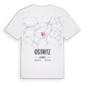 Ostritz karta t-shirt