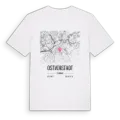 Ostvorstadt karta t-shirt