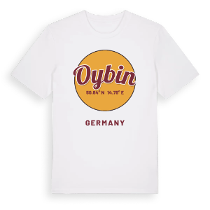 Oybin cirkel t-shirt – ekologisk bomull t-shirt från Pinshirt