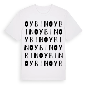 Oybin ordlek t-shirt – ekologisk bomull t-shirt från Pinshirt