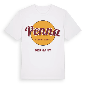 Penna cirkel t-shirt – ekologisk bomull t-shirt från Pinshirt