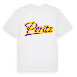 Peritz baseball t-shirt – ekologisk bomull t-shirt från Pinshirt