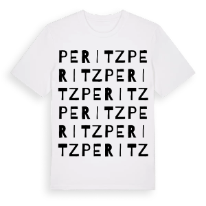 Peritz ordlek t-shirt – ekologisk bomull t-shirt från Pinshirt