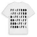 Pfaffroda ordlek t-shirt