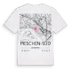 Pieschen-Süd karta t-shirt