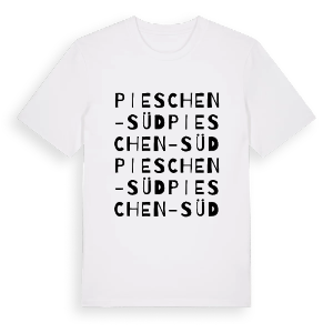 Pieschen-Süd ordlek t-shirt – ekologisk bomull t-shirt från Pinshirt