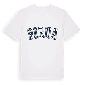 Pirna college t-shirt – ekologisk bomull t-shirt från Pinshirt
