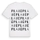 Plaue ordlek t-shirt