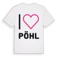 Jag älskar Pöhl t-shirt stort tryck