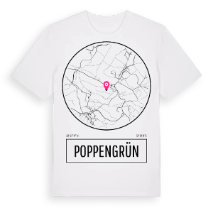 Poppengrün t-shirt – ekologisk bomull t-shirt från Pinshirt
