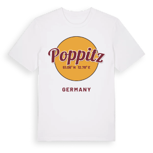 Poppitz cirkel t-shirt – ekologisk bomull t-shirt från Pinshirt