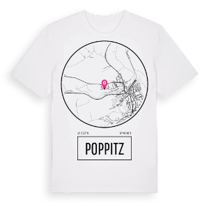 Poppitz t-shirt – ekologisk bomull t-shirt från Pinshirt