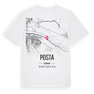 Posta karta t-shirt – ekologisk bomull t-shirt från Pinshirt