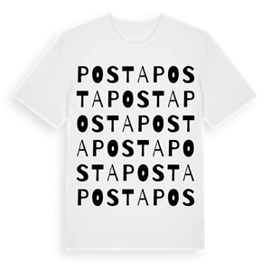 Posta ordlek t-shirt – ekologisk bomull t-shirt från Pinshirt
