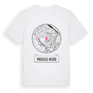 Prohlis-Nord t-shirt – ekologisk bomull t-shirt från Pinshirt