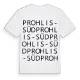 Prohlis-Süd ordlek t-shirt