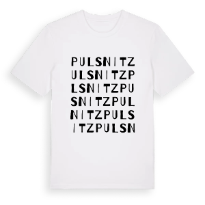 Pulsnitz ordlek t-shirt – ekologisk bomull t-shirt från Pinshirt