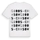 Quoos - Chasow ordlek t-shirt