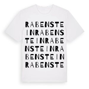 Rabenstein ordlek t-shirt – ekologisk bomull t-shirt från Pinshirt