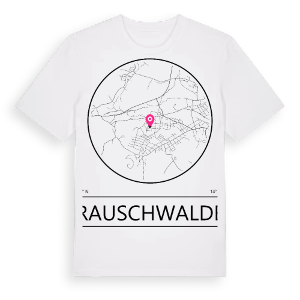 Rauschwalde t-shirt – ekologisk bomull t-shirt från Pinshirt