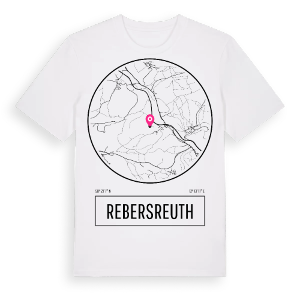 Rebersreuth t-shirt – ekologisk bomull t-shirt från Pinshirt